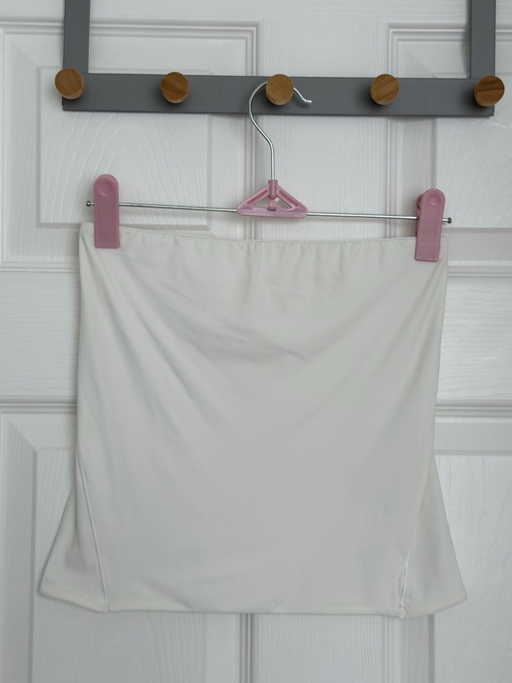 Wundermost Ultra-Soft Nulu Tube Top - White - Picture 6 of 11